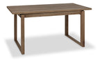 Dark Oak Large Extending Dining Table 158cm to 203cm
