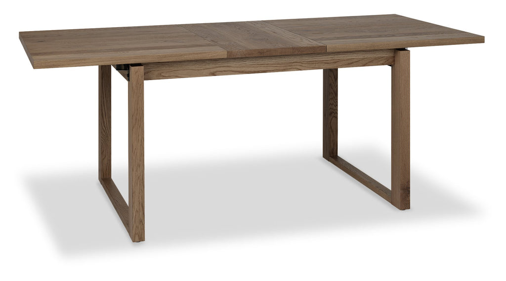 Dark Oak Large Extending Dining Table 158cm to 203cm