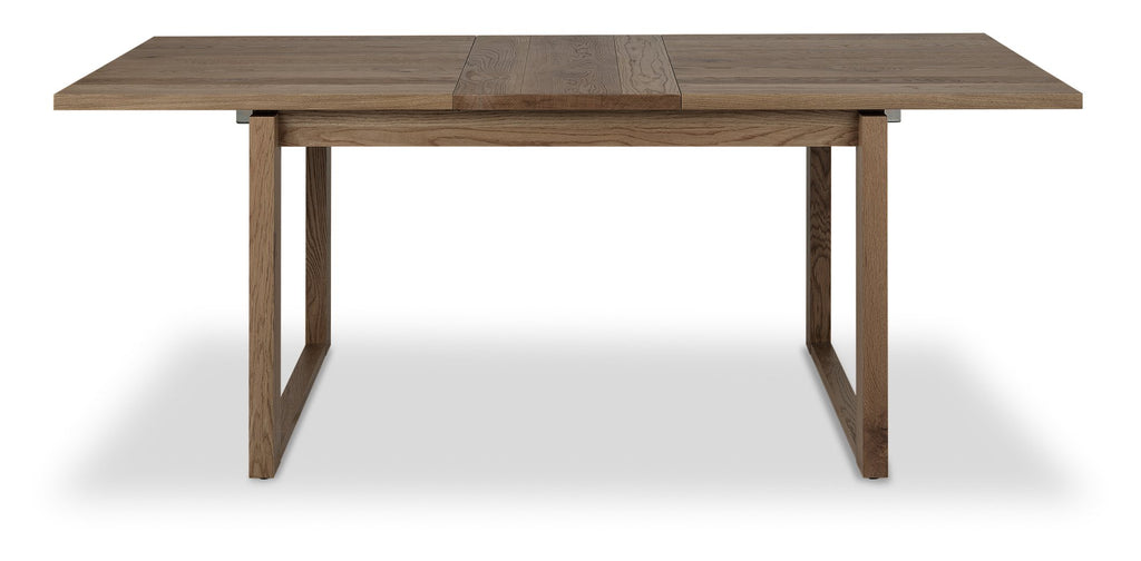 Dark Oak Large Extending Dining Table 158cm to 203cm