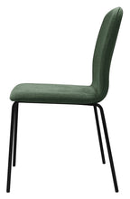 Felix Green Stackable Chair with Black Legs (4 in a Carton) - Home Furniture Interiors