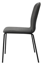 Felix Grey Stackable Chair with Black Legs (4 in a Carton) - Home Furniture Interiors