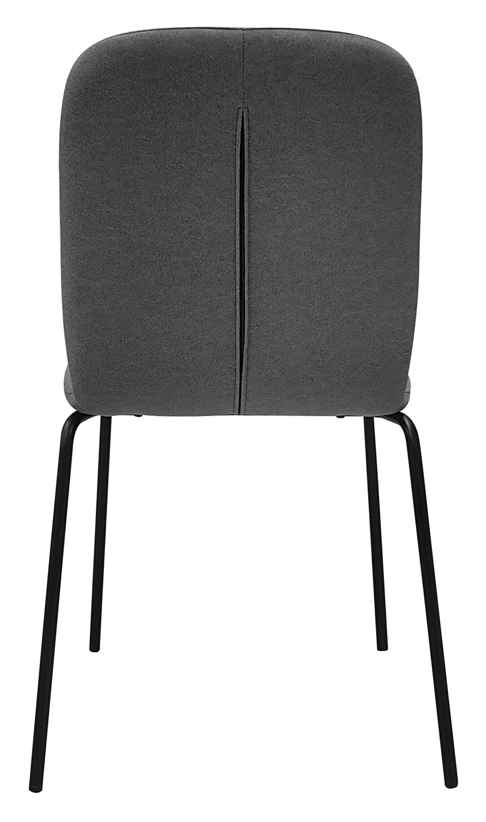 Felix Grey Stackable Chair with Black Legs (4 in a Carton) - Home Furniture Interiors