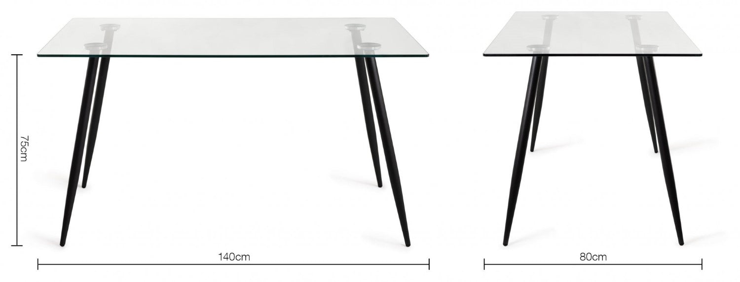 Clear Glass Dining Table Set 4 Yellow Velvet Fabric Chairs - Home Furniture Interiors