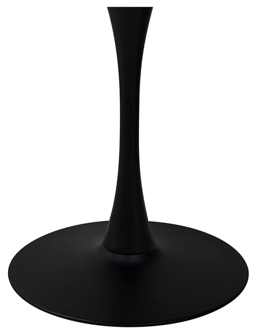 Grey Sintered Stone 90cm Square Bistro Table with Black Base - Home Furniture Interiors