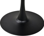 White Marble Effect 90cm Square Bistro Dining Table - Home Furniture Interiors