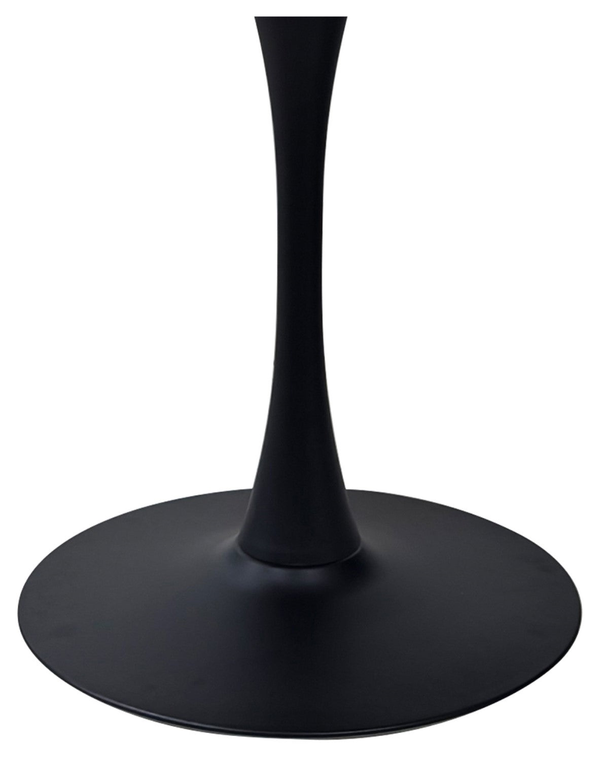 Beige Stone Topped Square Bistro Table with Pedestal Base - Home Furniture Interiors