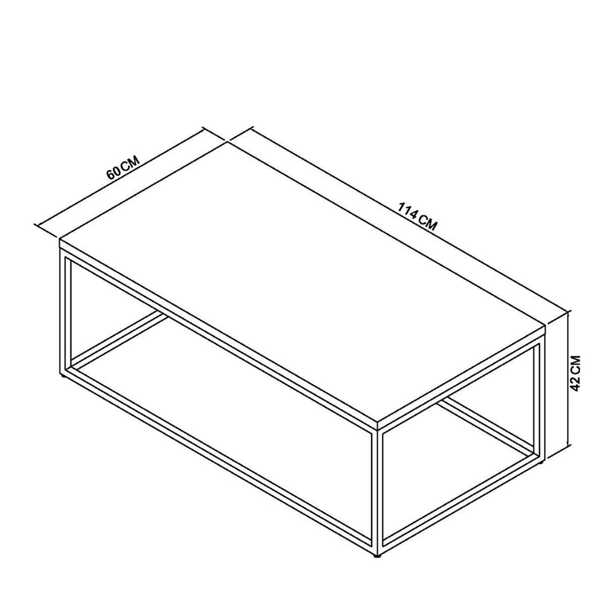 Matt grey marble effect coffee table with metal frame by Bentley Designs, showcasing a modern living room setting.