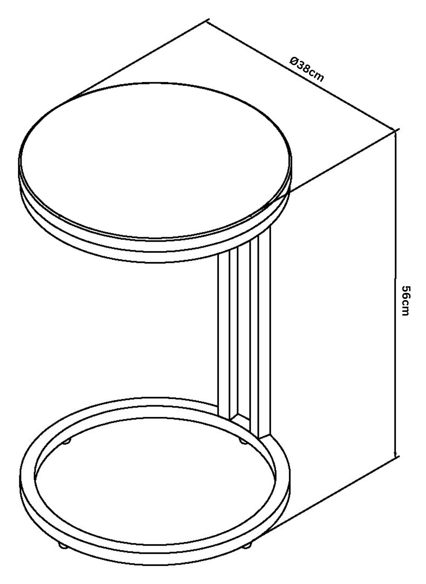 Mateo White Sintered Stone Sofa Table - Home Furniture Interiors