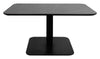 Jenson Matt Grey Sintered Stone Gas Lift Adjustable Coffee to Sofa Height Table