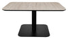 Jenson Matt Beige Sintered Stone Gas Lift Adjustable Coffee to Sofa Height Table