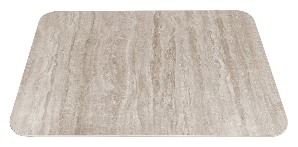 Jenson Matt Beige Sintered Stone Gas Lift Adjustable Coffee to Sofa Height Table - Home Furniture Interiors