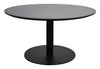 Modus Matt Grey Sintered Stone Gas Lift Adjustable Coffee/Bistro Table