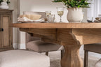 Traditional Oak Round 150 to 200cm Extending Dining Table - Home Furniture Interiors
