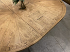 Traditional Oak Round 150 to 200cm Extending Dining Table - Home Furniture Interiors