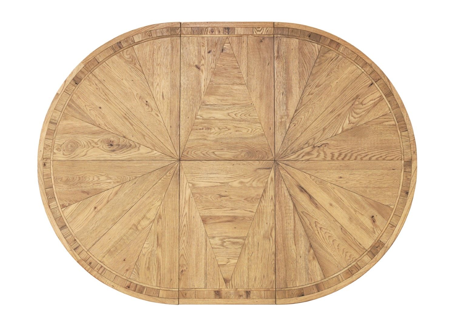 Traditional Oak Round 150 to 200cm Extending Dining Table - Home Furniture Interiors