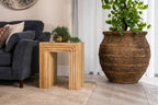 Rustic Coral Textured Large Garden Planter in Glass Reinforced Concrete - Home Furniture Interiors