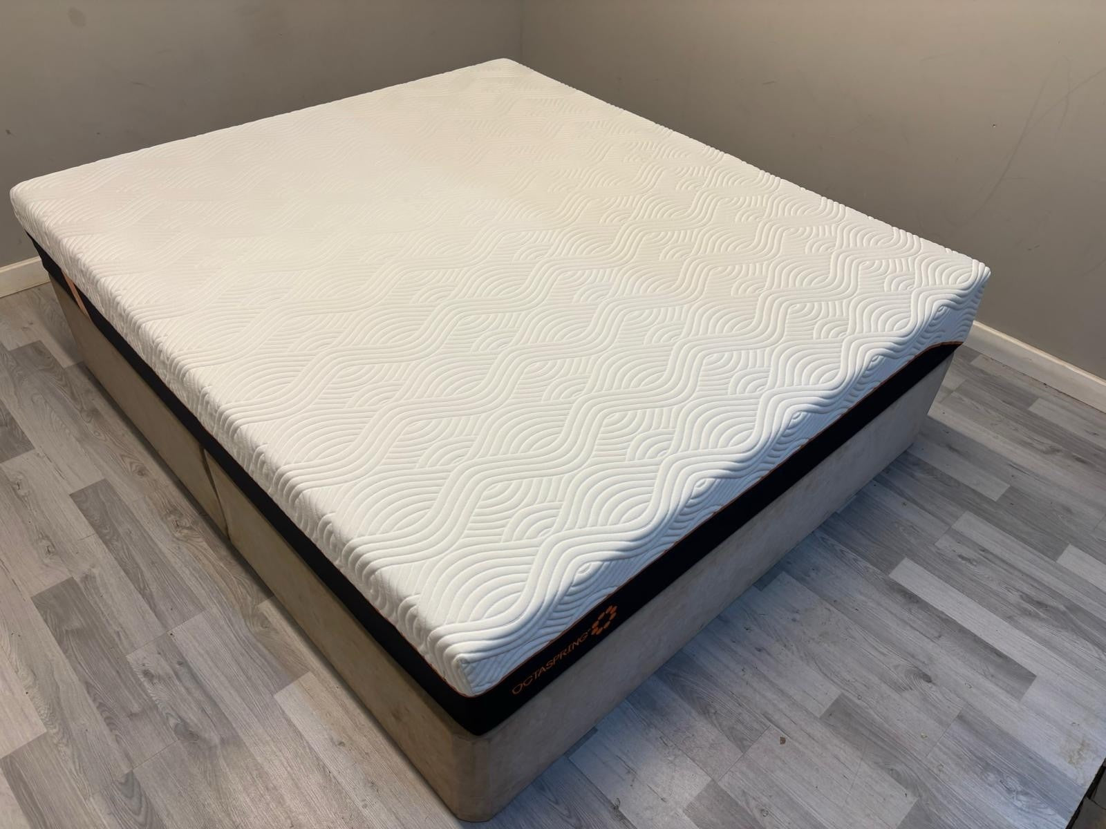 Octaspring TRIBRID Latex Hybrid Mattress Super King 180cm X 200cm RRP £2579 - Home Furniture Interiors
