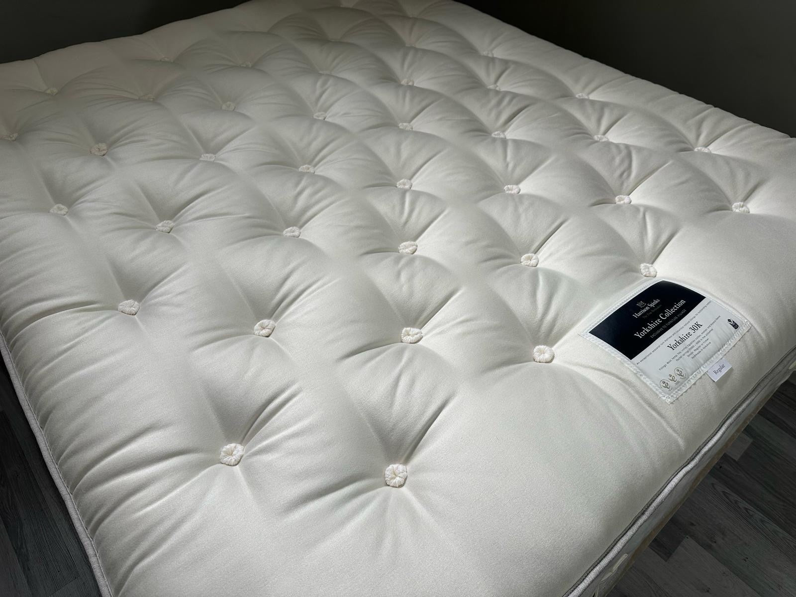 Harrison Spinks Yorkshire 30k/ 30,000 6FT Superking + Topper RRP £8045 - Home Furniture Interiors