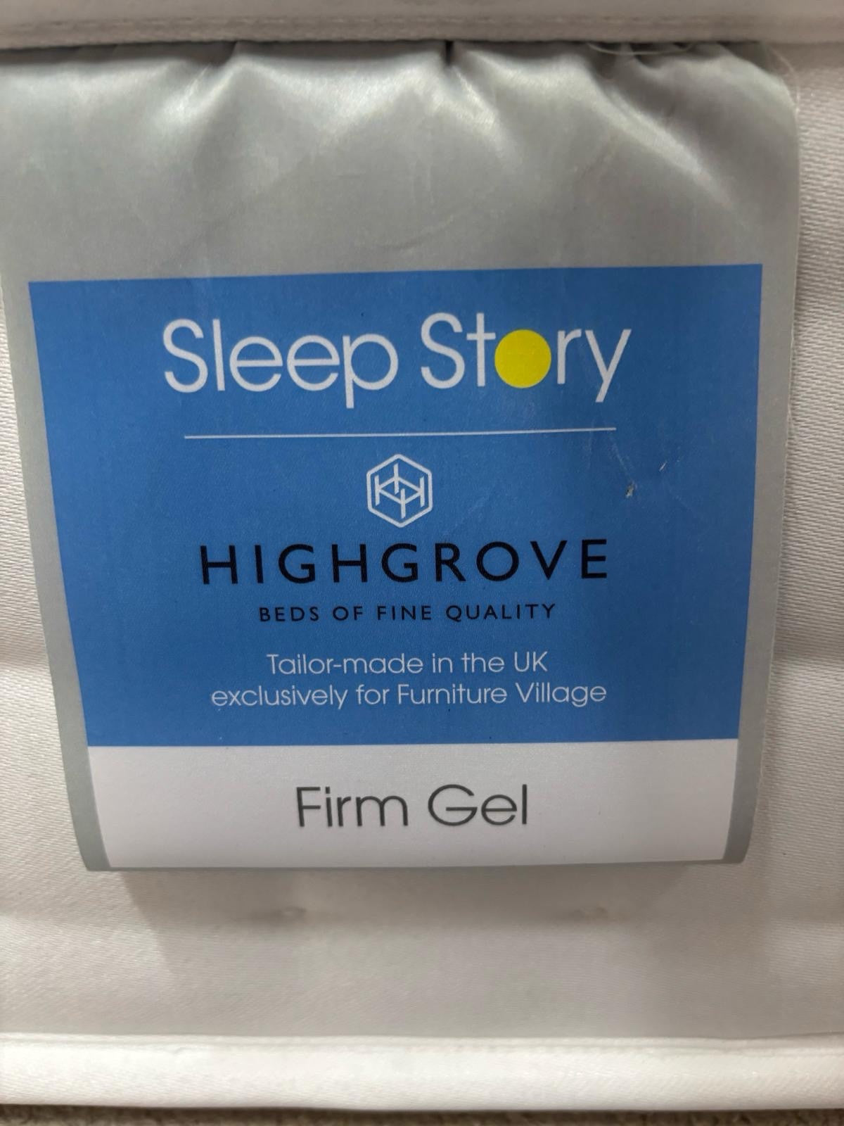Sleep Story Highgrove Firm Gel 5FT Kingsize Mattress - RRP £699 - Home Furniture Interiors