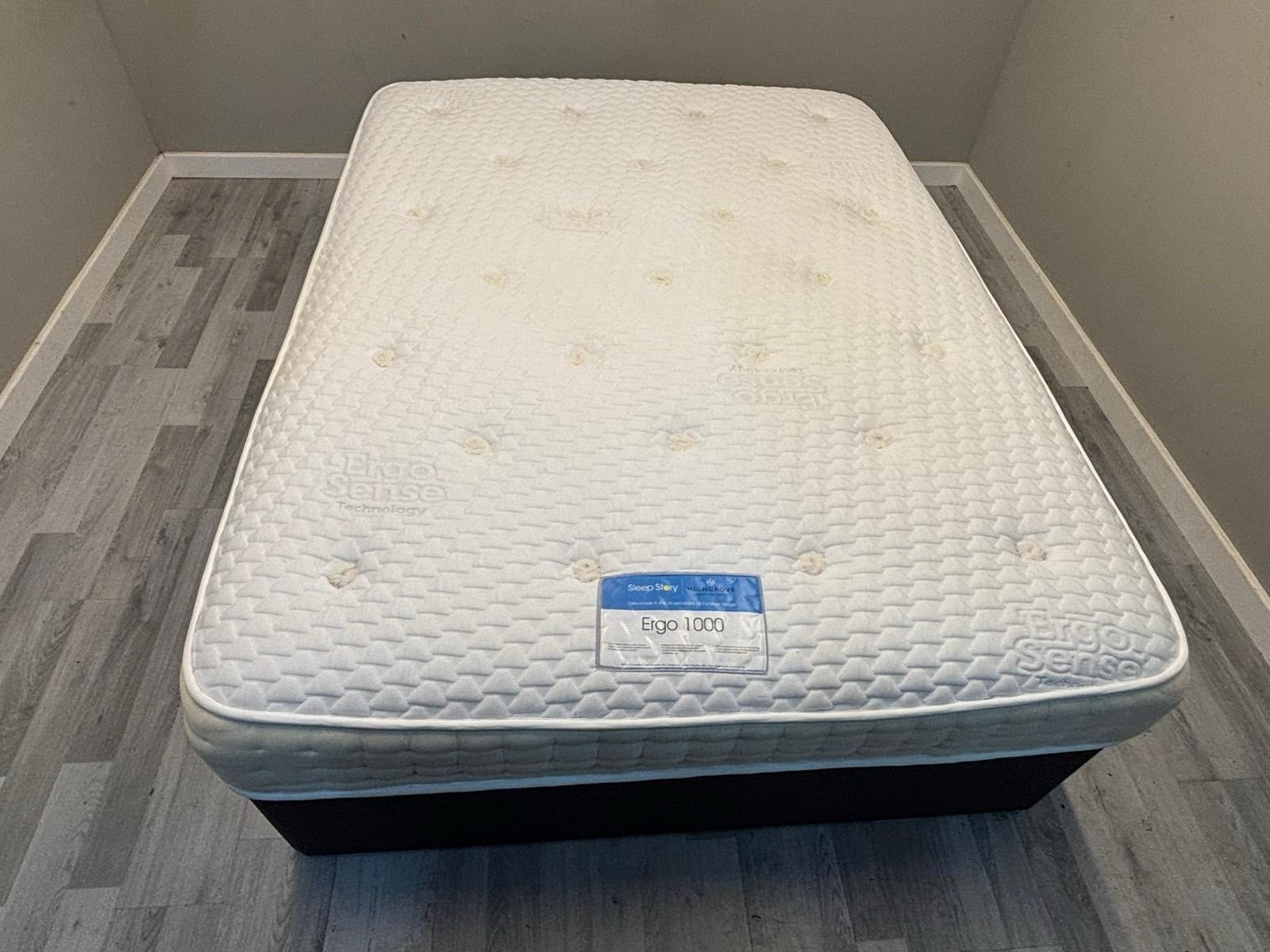 Sleep Story 1000 Egro Pocket 5FT Kingsize Mattress - RRP £699 B - Home Furniture Interiors