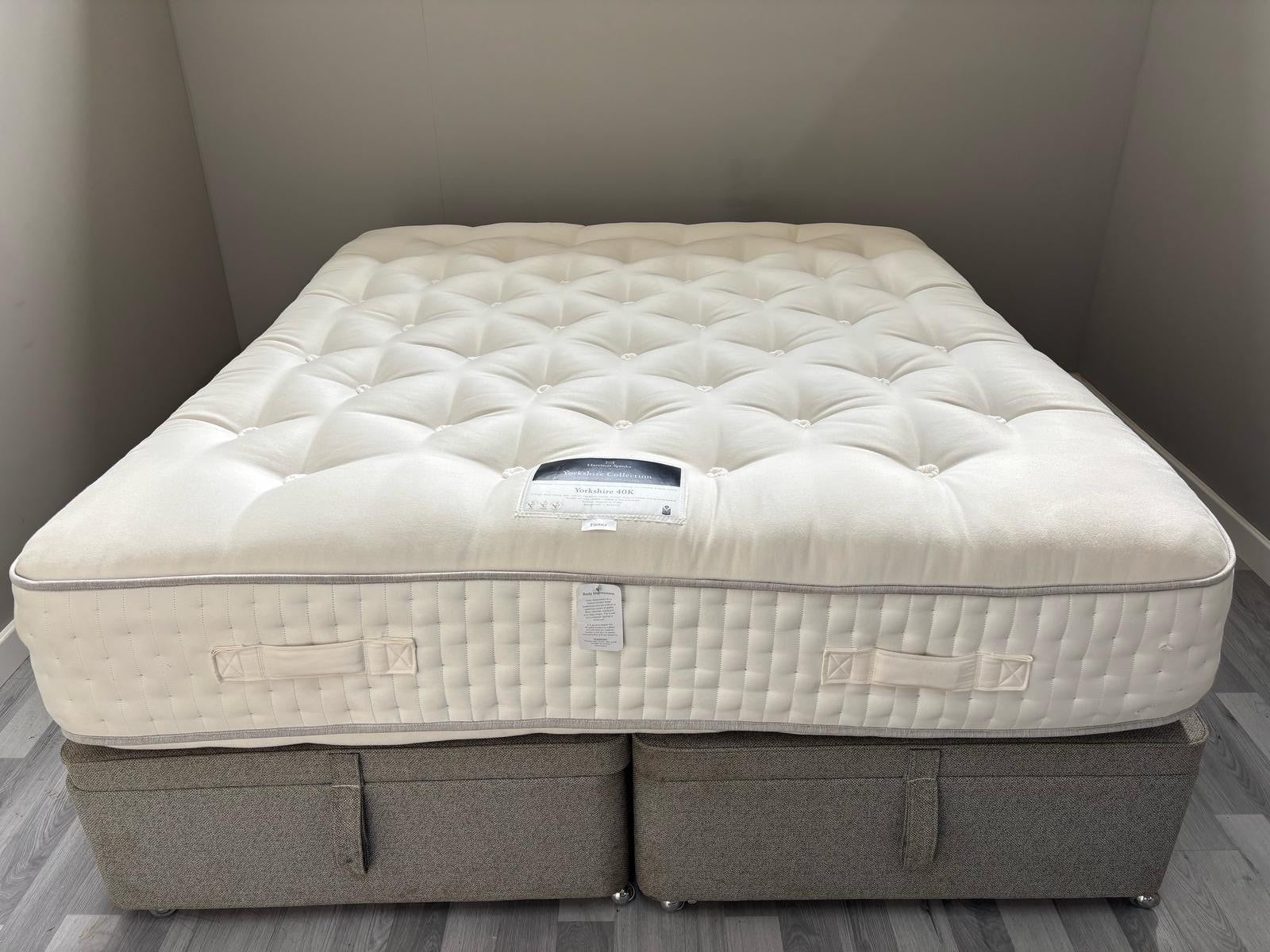 Harrison Spinks Yorkshire 40K / 40,000 6ft SuperKing Mattress - RRP £13,399 B - Home Furniture Interiors