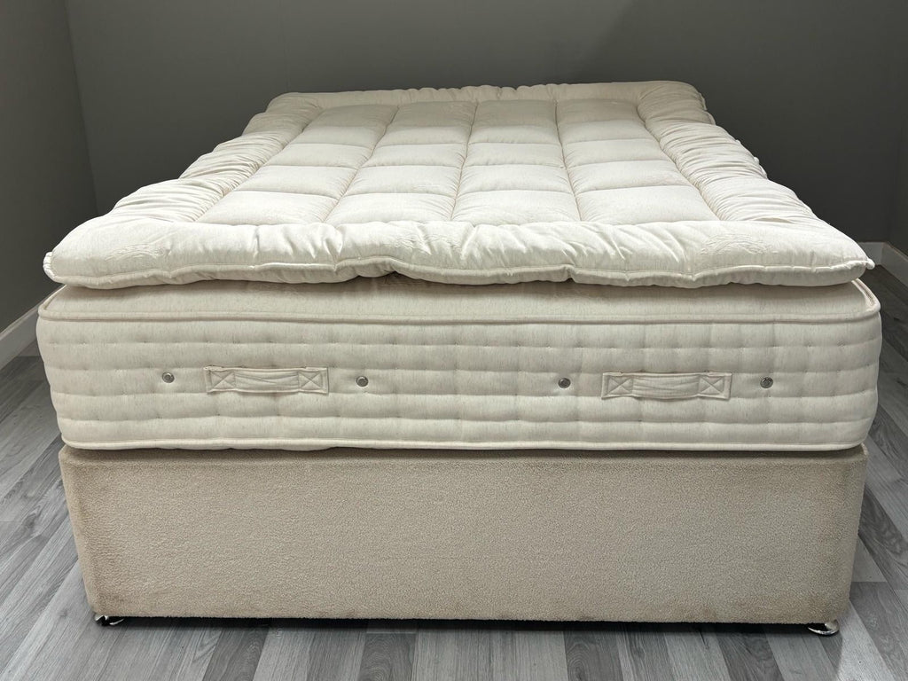 Hypnos Bespoke Majestic 6ft Superking Mattress + Topper - RRP £6,199 Medium - Home Furniture Interiors