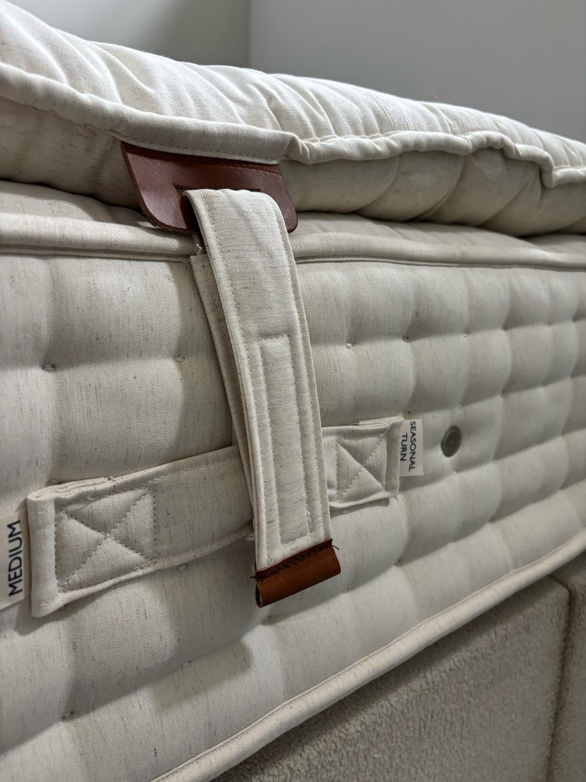 Hypnos Bespoke Majestic 6ft Superking Mattress + Topper - RRP £6,199 Medium - Home Furniture Interiors