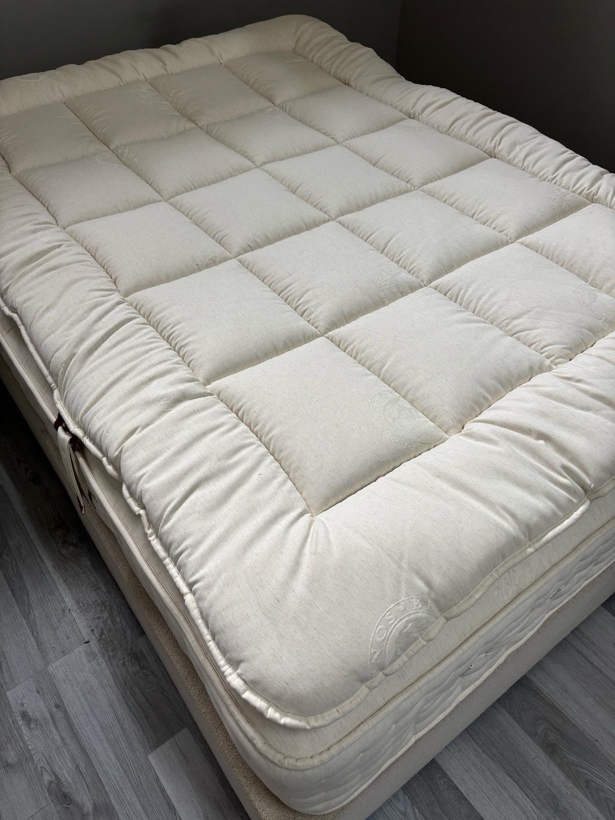 Hypnos Bespoke Majestic 6ft Superking Mattress + Topper - RRP £6,199 Medium - Home Furniture Interiors