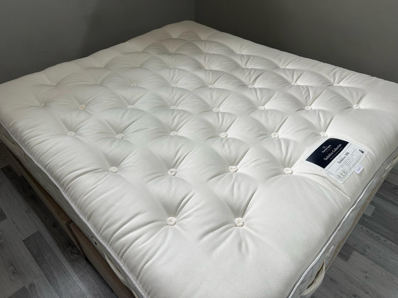 Harrison Spinks Yorkshire 30k/ 30,000 200cm X 200cm EmperorMattress RRP £12500 B - Home Furniture Interiors