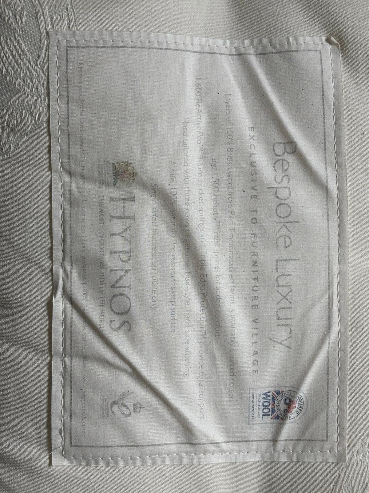 Hypnos Bespoke Luxury 180cmx190cm Mattress - RRP £2799 Superking 6FT B - Home Furniture Interiors