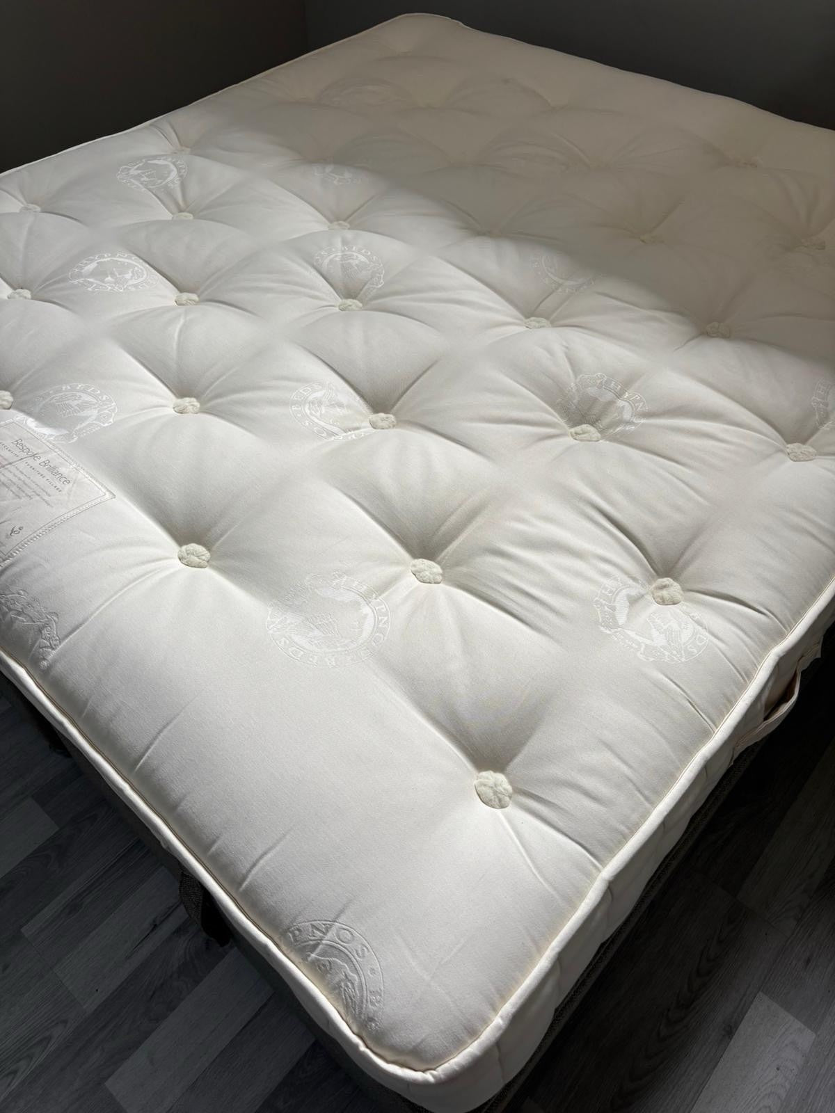 HypnosBespoke Brilliance Mattress 6FT Superking ( 180cm X 200cm ) RRP £1899 B - Home Furniture Interiors