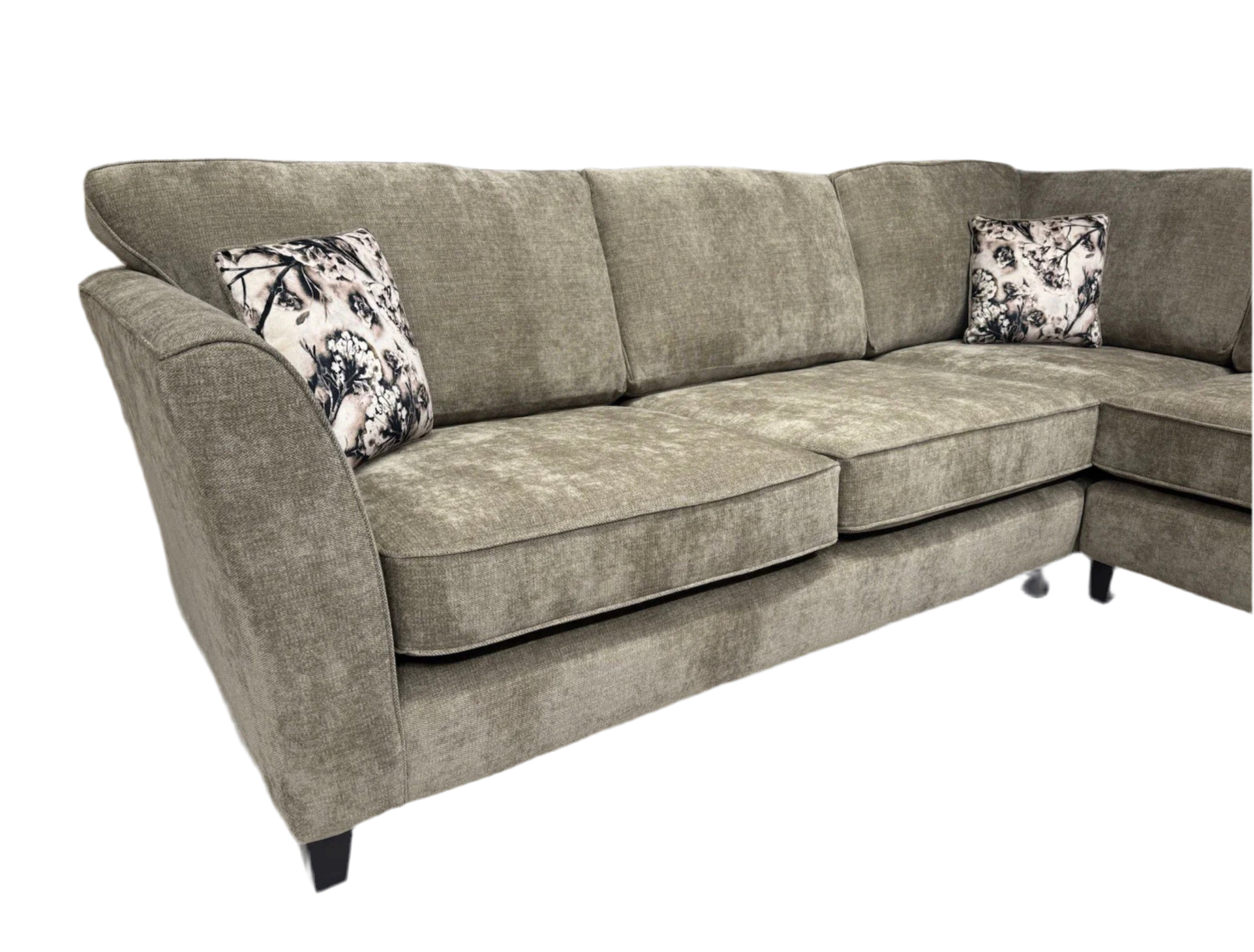 Furniture Village SASHA Fabric Large Corner Sofa ( 3 Corner 3 ) - Home Furniture Interiors
