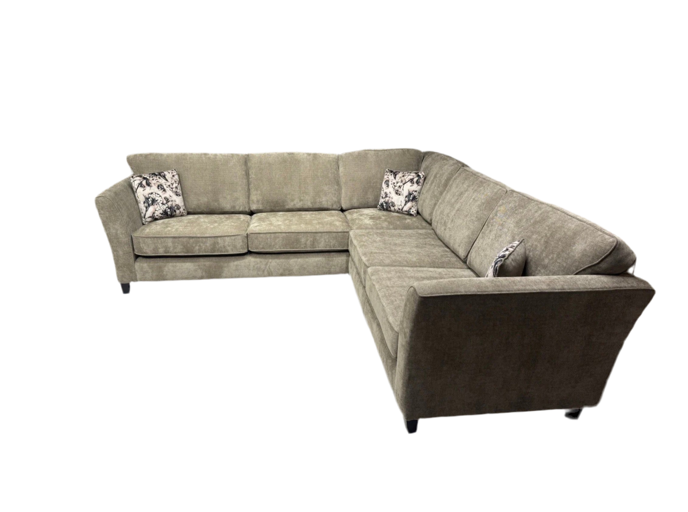 Furniture Village SASHA Fabric Large Corner Sofa ( 3 Corner 3 ) - Home Furniture Interiors