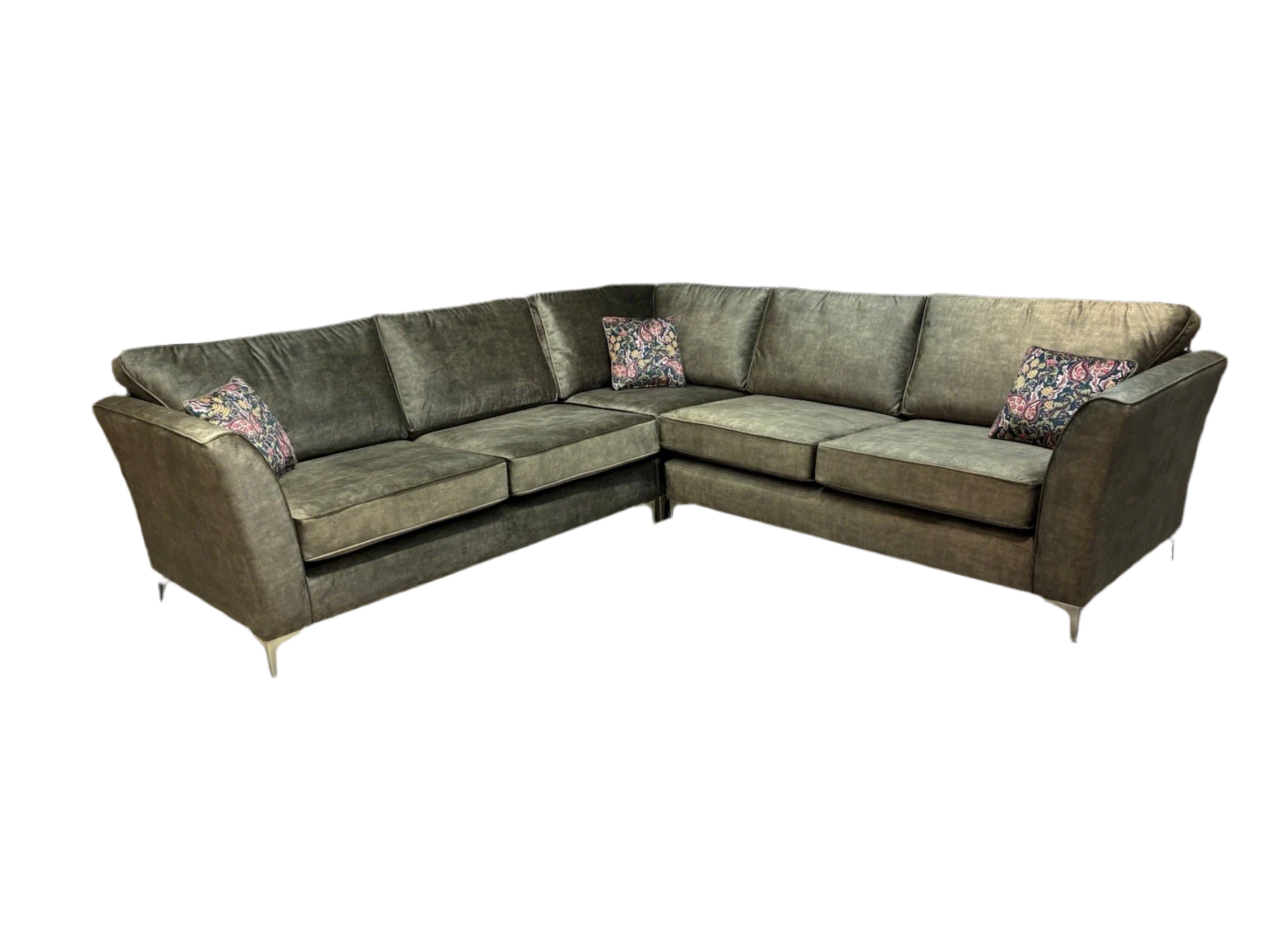 Furniture Village SASHA Fabric Large Corner Sofa ( 3 Corner 3 ) - Home Furniture Interiors