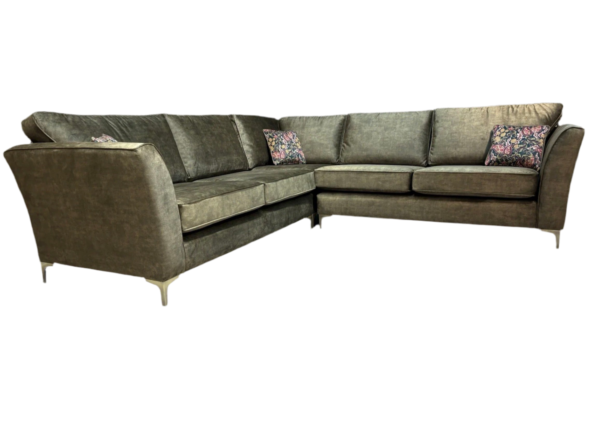 Furniture Village SASHA Fabric Large Corner Sofa ( 3 Corner 3 ) - Home Furniture Interiors