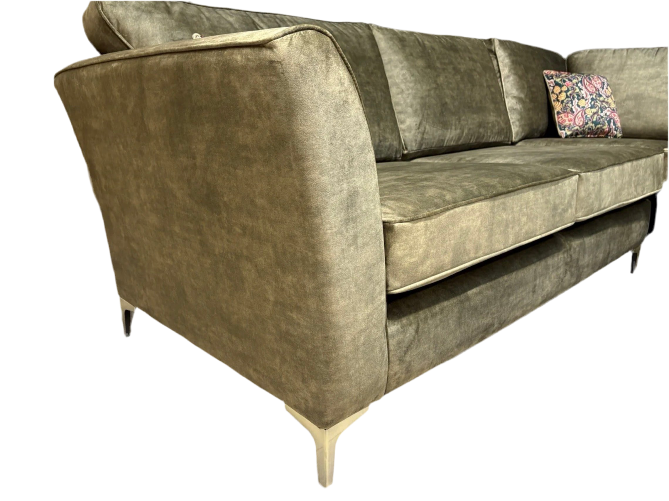 Furniture Village SASHA Fabric Large Corner Sofa ( 3 Corner 3 ) - Home Furniture Interiors