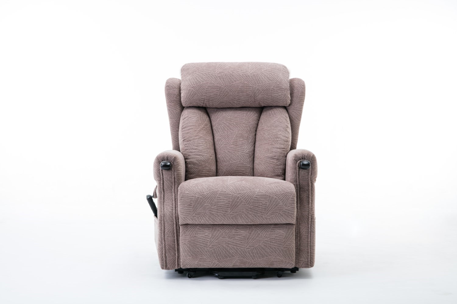 Mocha Fabric Dual Motor Electric Riser Recliner Chair - Home Furniture Interiors
