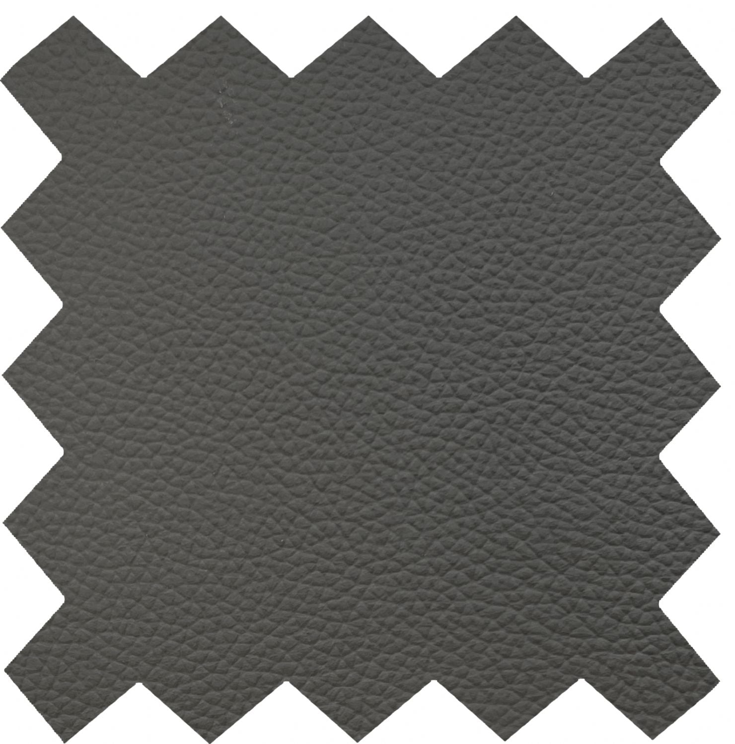 Charcoal Leather Recliner Chair with Footstool