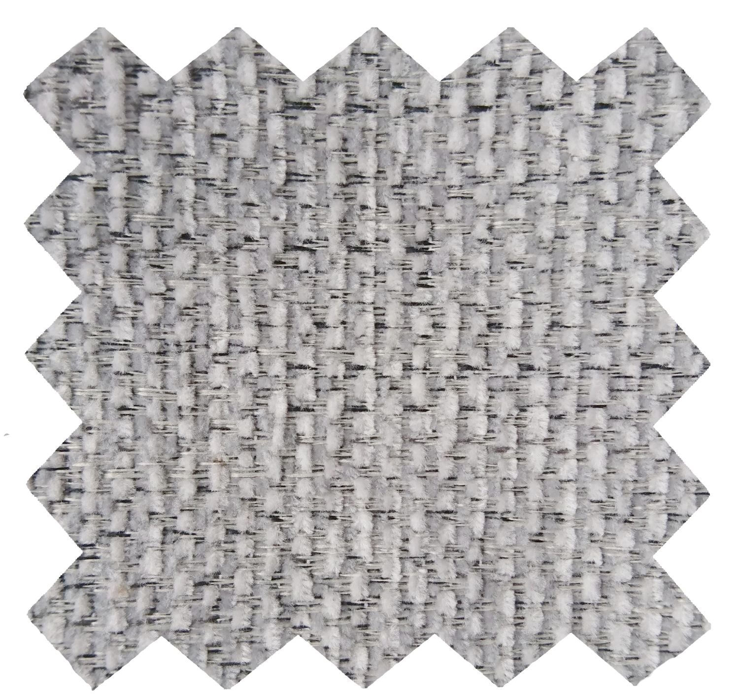 Cloud Fabric Swivel Recliner with Footstool Oak Base