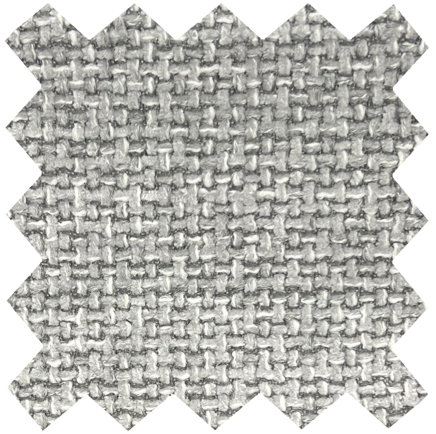 Dove Grey Fabric Swivel Recliner and Footstool Chrome Trim