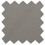 Grey Leather Effect Trim Swivel Recliner with Footstool - Home Furniture Interiors