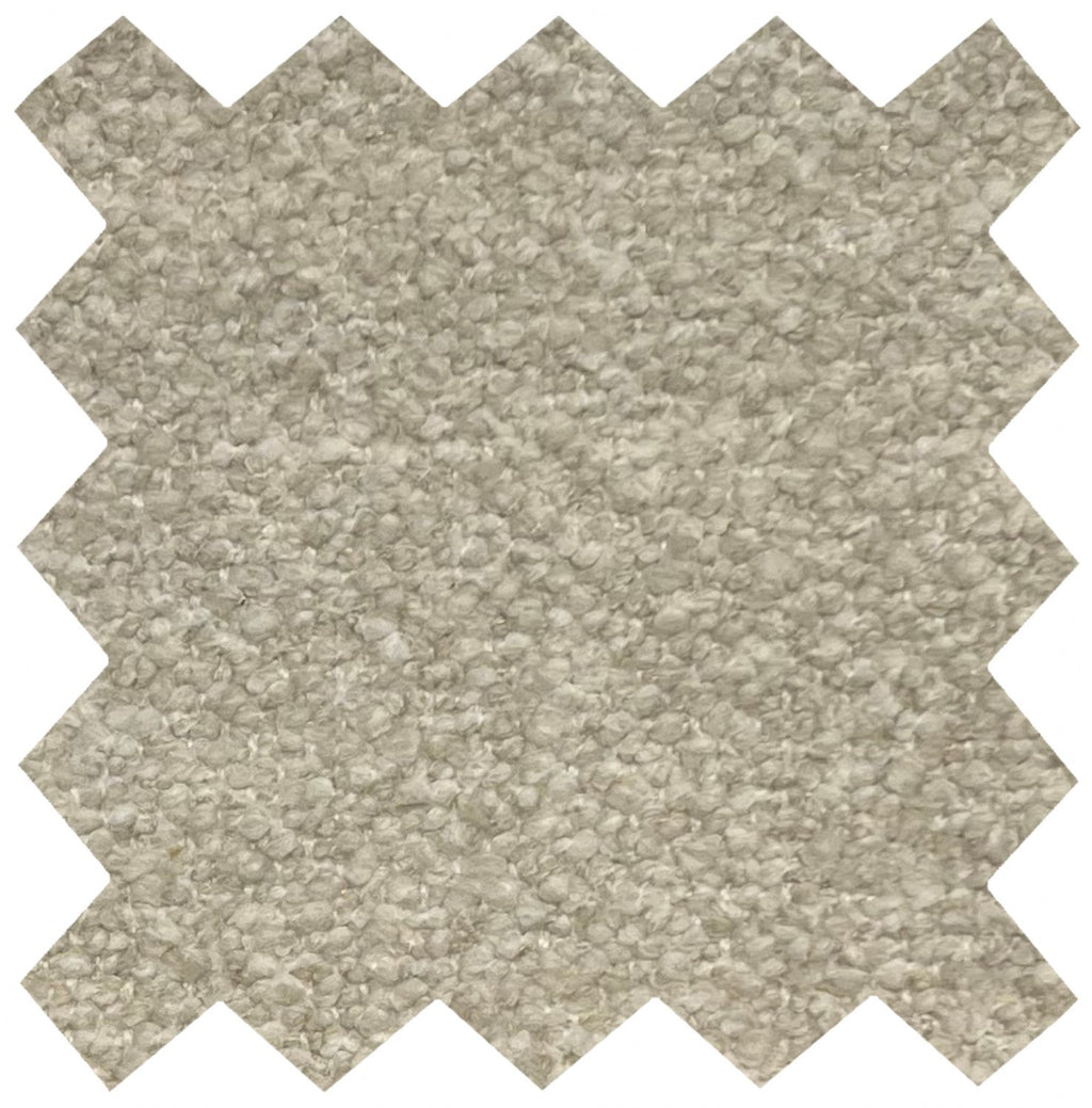 Hessian Fabric Swivel Recliner with Footstool Mid Oak Frame