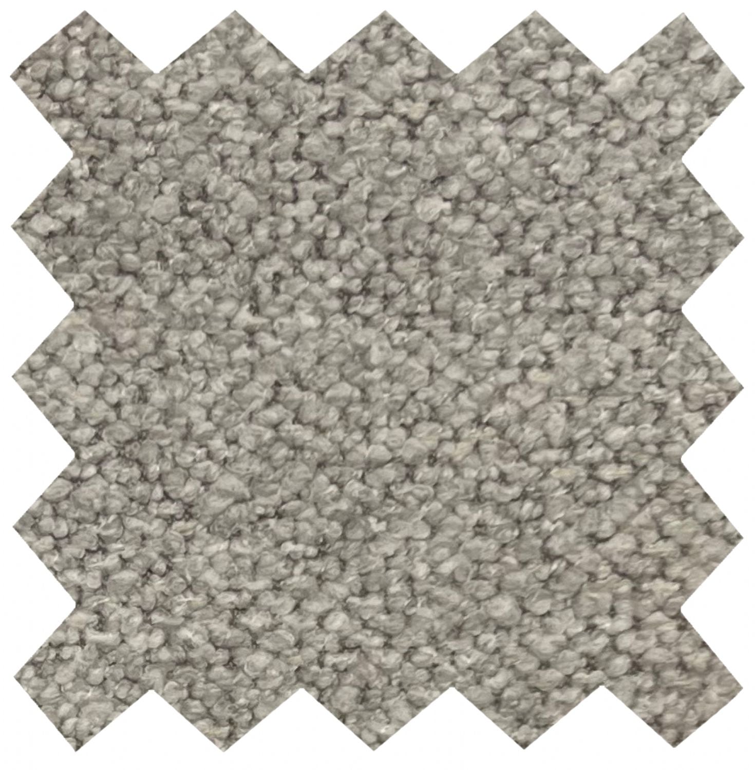 Light Grey Fabric Swivel Recliner with Footstool Star Base