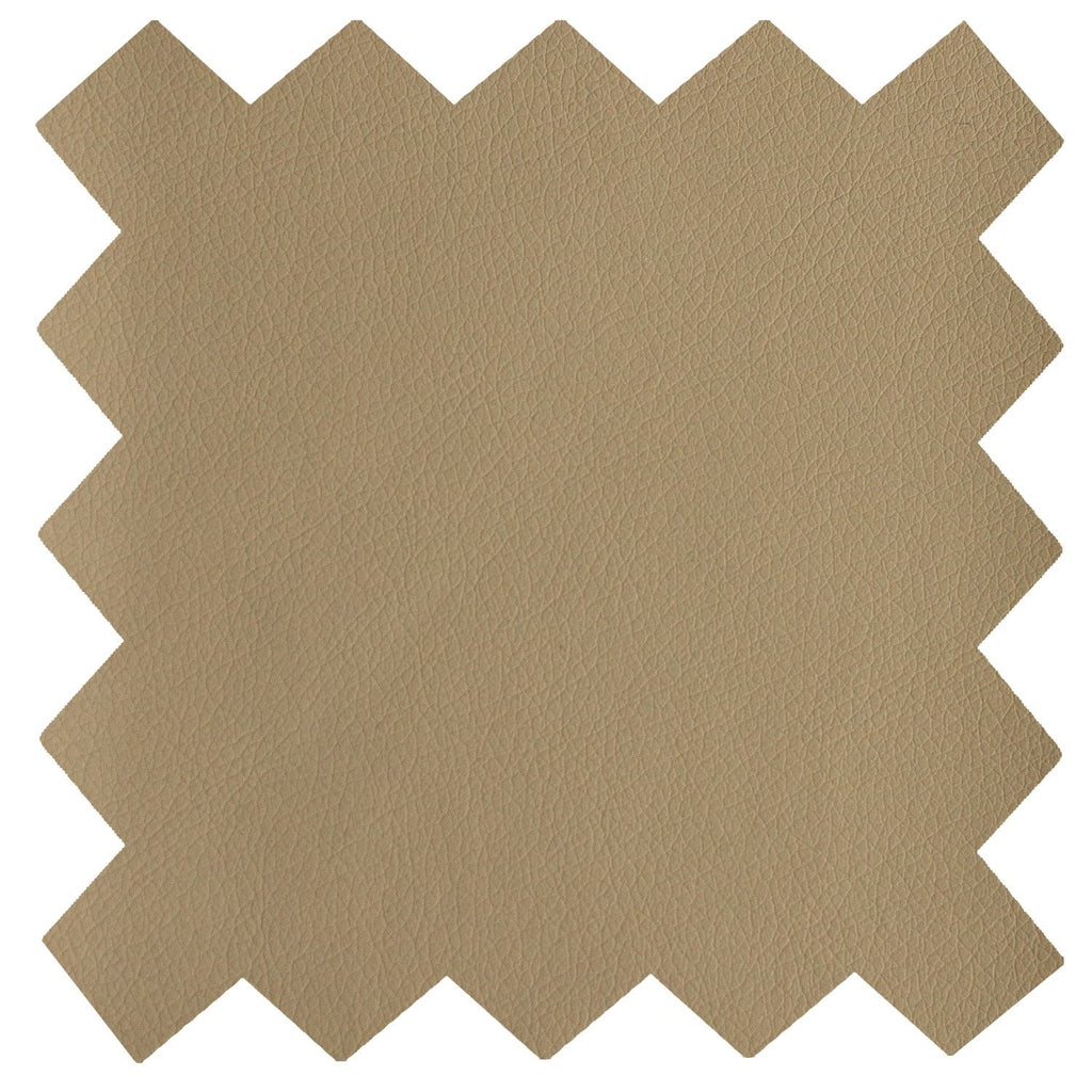 MARSEILLE Faux Leather Cafe Latte Swivel Recliner And Footstool