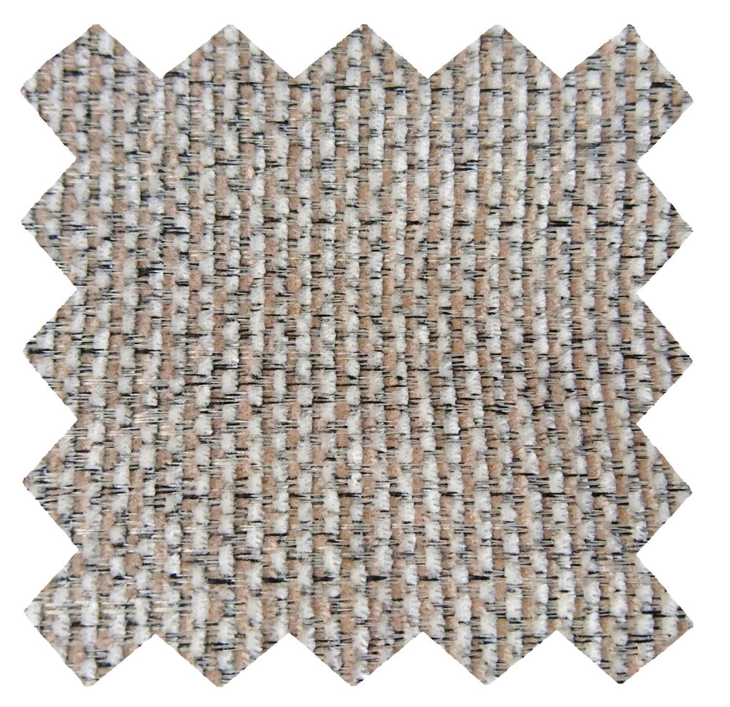 Sand Fabric Swivel Recliner with Footstool Oak Base