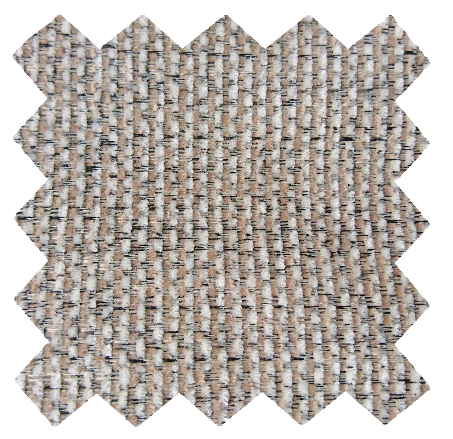 Sand Fabric Swivel Recliner with Footstool Oak Base