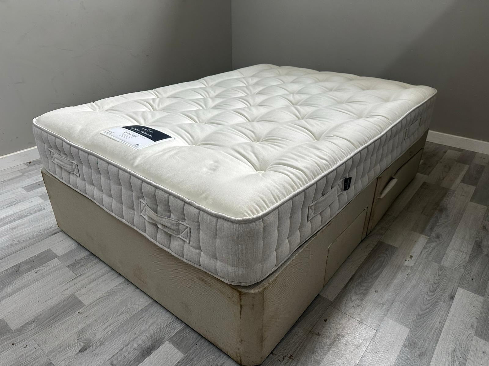 Harrison SpinksYorkshire Ortho 4FT 6 Double 5000 Mattress RRP £1599 B - Home Furniture Interiors