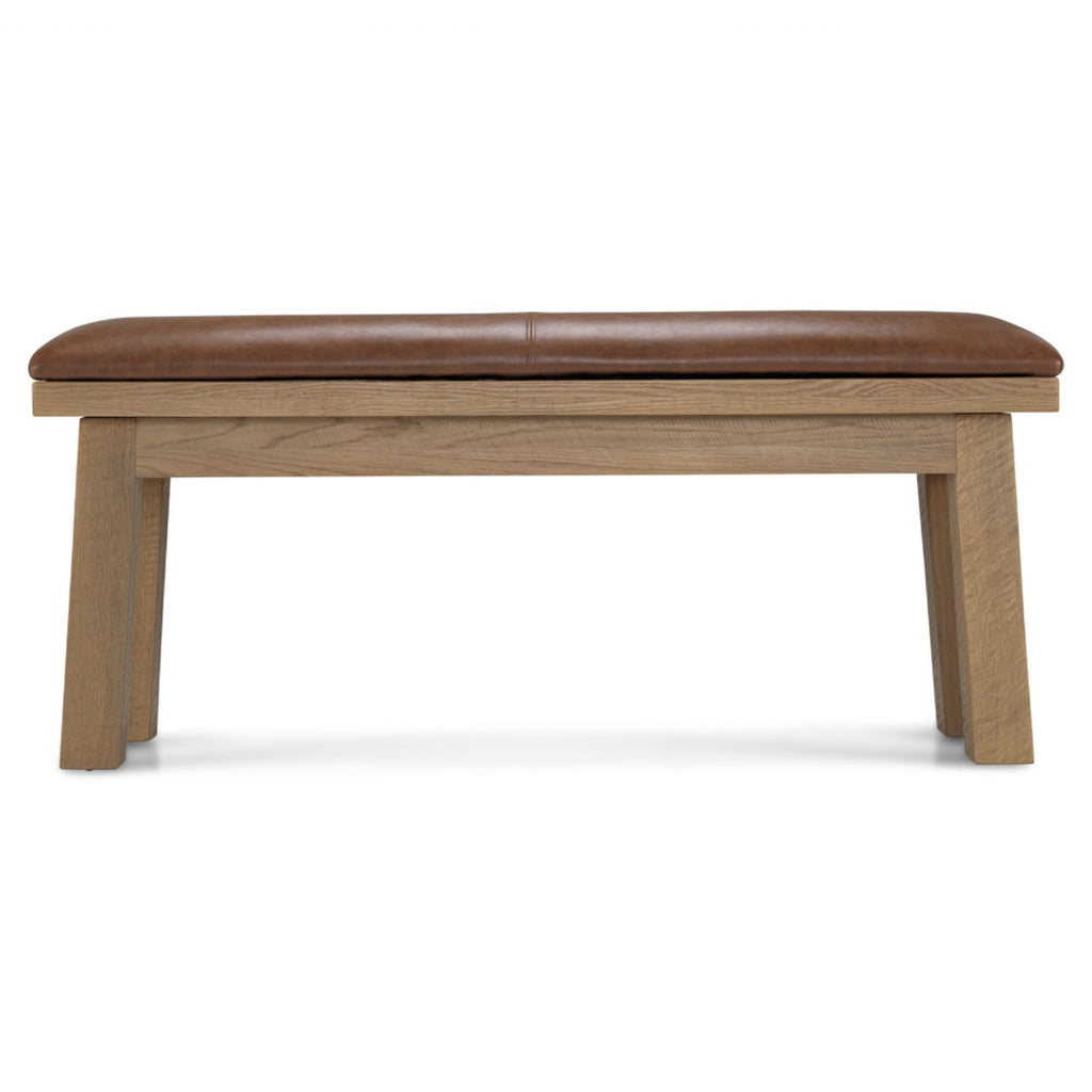 Alba Rough Sawn Dining Bench - Home Furniture Interiors