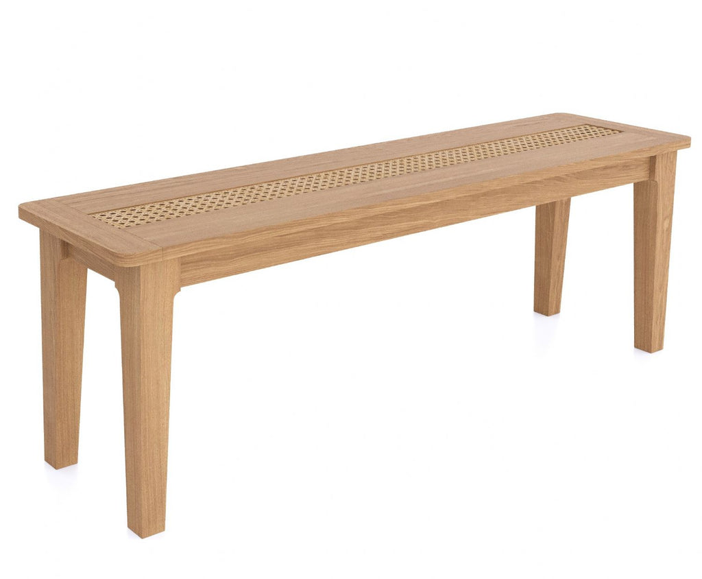 Halmstad Natural Oak Dining Bench - Home Furniture Interiors