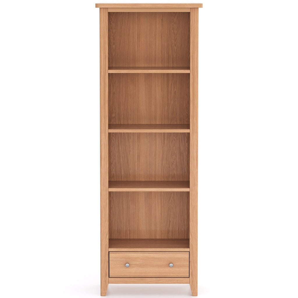 Arlyn Natual Oak Large Bookcase - Home Furniture Interiors